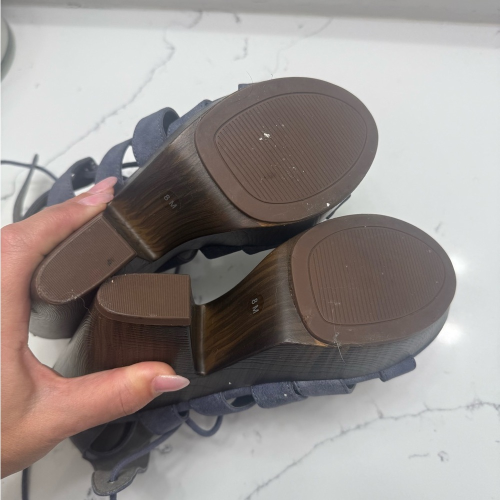 Guess Blue Wedges